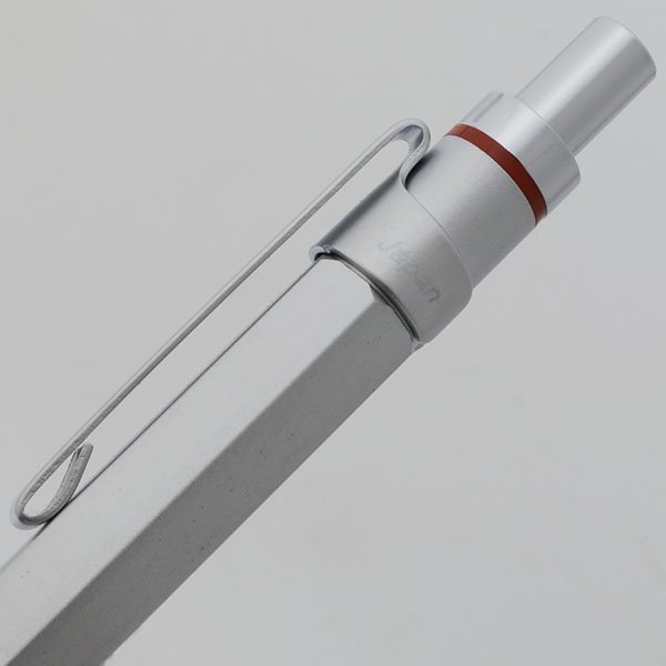 Rotring 600 Newton Ballpoint Pen (Japan) - Silver Matte Finish